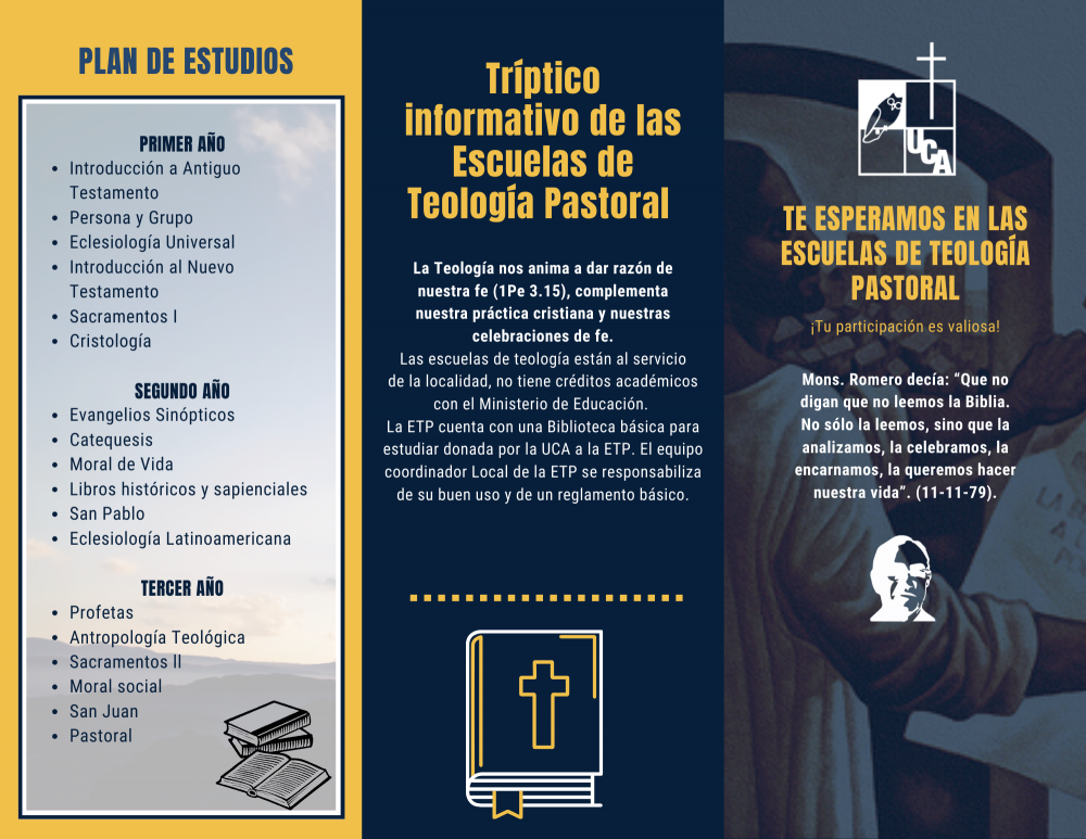 anuncio Escuelas de Teología