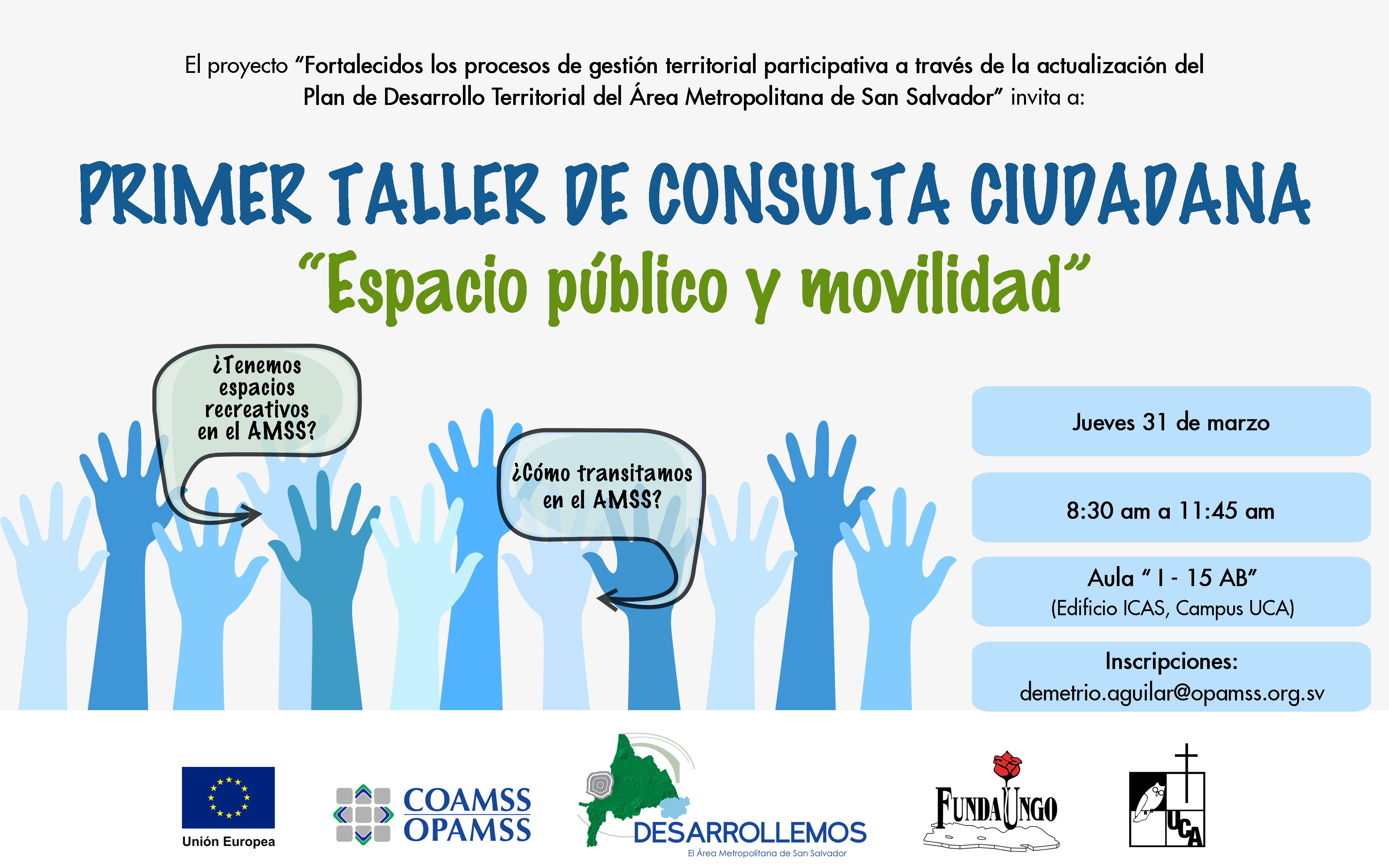 Invitacion Primer Taller OPAMSS